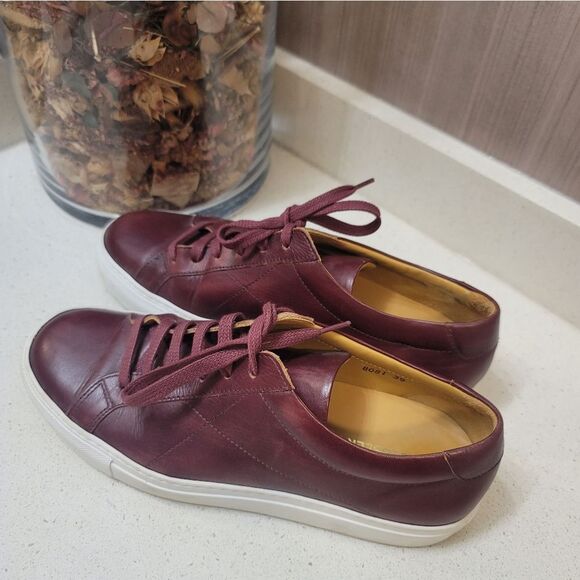 Cobbler Union Leather Sneakers Size 39 - Picture 2 of 11